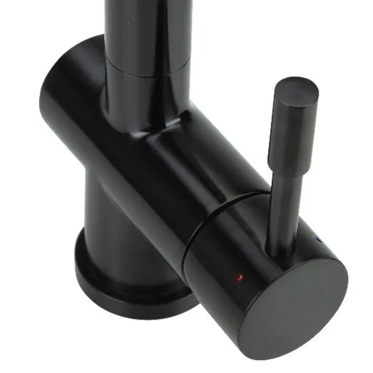 SWEDIA Sigge Stainless Steel Kitchen Mixer Tap With Pull-Out Satin Black Finish SWEDISM0900-BL