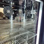 Classy Quiet 69Ltr Triple Glazed Bar Fridge With Blue And White LED SK68-B