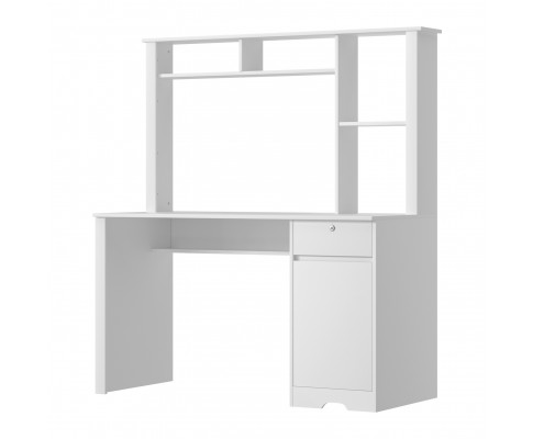 Artiss Computer Desk Office Study Desks Table Drawer Bookshelf Cabinet FURNI-Q-CD134-WH-AB