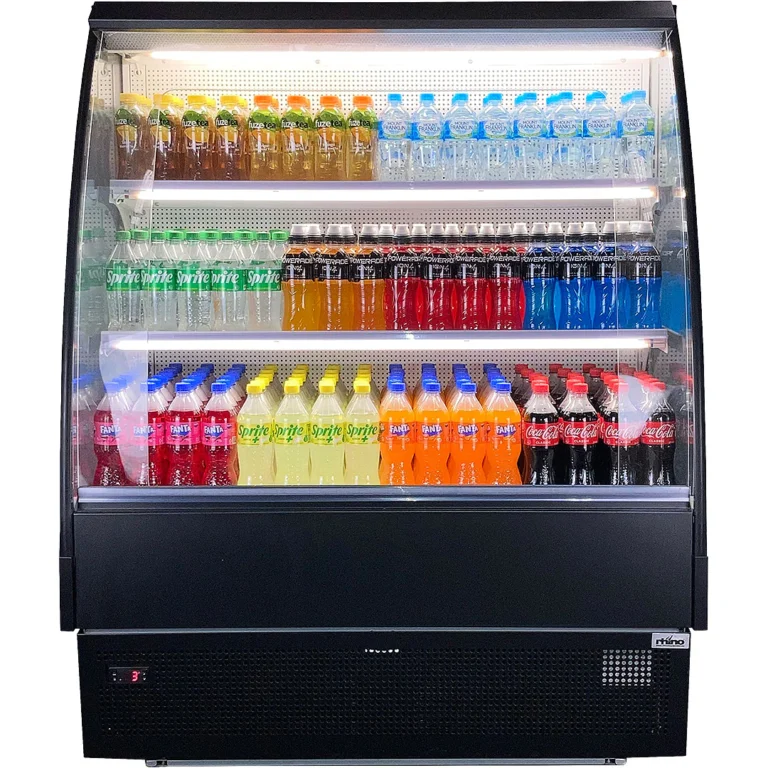 Rhino Energy Efficient Open Front Display Multi Deck Commercial Refrigerator Cooler TK-12