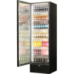 Schmick Classy Upright Heated Glass Door Bar Fridge SK422L-B-HD