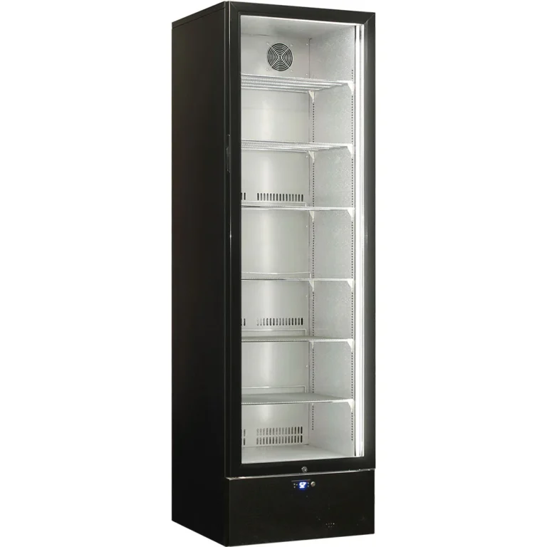 Schmick Classy Upright Heated Glass Door Bar Fridge SK422L-B-HD