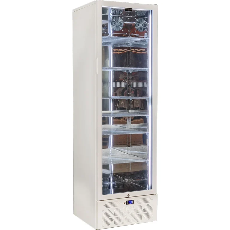 Schmick Classy Upright Heated Glass Door Bar Fridge SK422R-W-HD