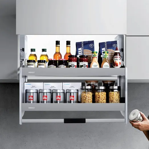Shearer Pull Down Overhead Cabinet Storage - for a 900mm Cupboard HG-401224-1802