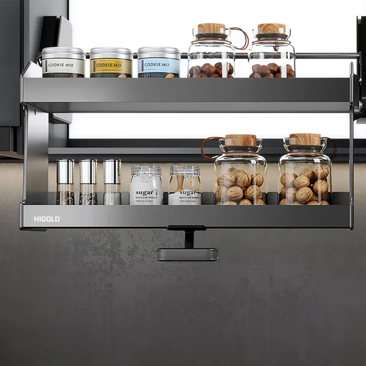 Shearer Nebula Pull Down Overhead Cabinet Storage - for a 900mm Cupboard HG-401284-2343