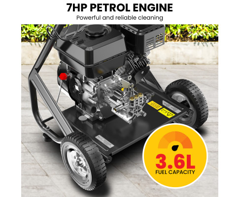 Kolner Lt-12a 7hp 2200psi Petrol Engine High Pressure Washer 7.5lpm HPW-LUT-12A