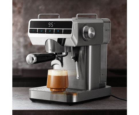 Devanti 20 Bar Coffee Machine Espresso Cafe Maker CM-06-SS