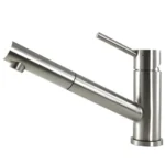 SWEDIA Oskar Kitchen Mixer Tap with Pull-Out - Brushed Stainless Steel SWEDISM0214-BR