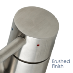SWEDIA Oskar Kitchen Mixer Tap with Pull-Out - Brushed Stainless Steel SWEDISM0214-BR