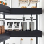 Nero Open-Out Tandem Pantry - 1700mm Height - for 600mm Wide Cabinet - Internal Unit ELITEOOP2-N600VH-1397