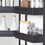Nero Open-Out Tandem Pantry - 1700mm Height - for 600mm Wide Cabinet - Internal Unit ELITEOOP2-N600VH-1397