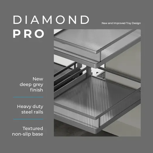 Diamond PRO Swing Out Kitchen Corner Storage HGSC-DR-CFG