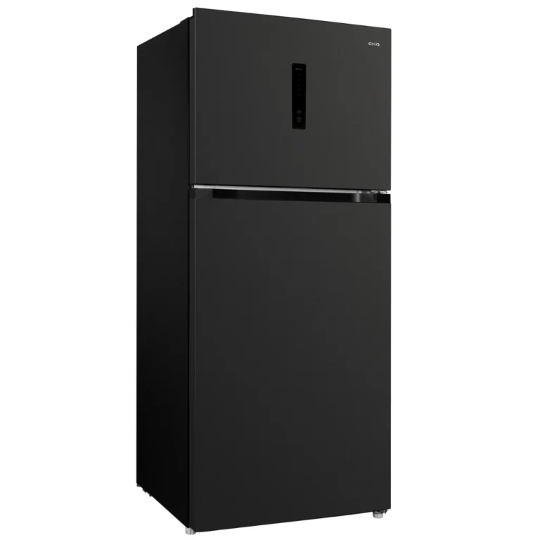 Chiq CTM409NBS5E 410L Black Top Mount Fridge