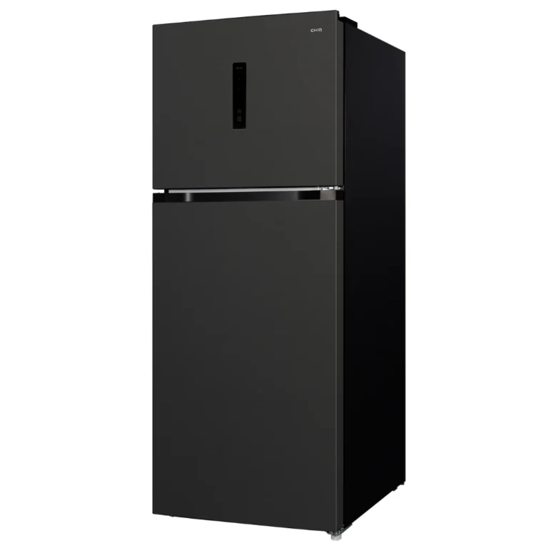 Chiq CTM409NBS5E 410L Black Top Mount Fridge