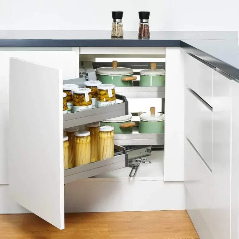 Bistro Magic Corner Pull Out Kitchen Storage - Fits 900mm Blind Corner ELITEMC-B-0880L-0881R-CFG