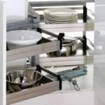 Bistro Magic Corner Pull Out Kitchen Storage - Fits 900mm Blind Corner ELITEMC-B-0880L-0881R-CFG