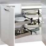 Bistro Magic Corner Pull Out Kitchen Storage - Fits 900mm Blind Corner ELITEMC-B-0881R-CFG