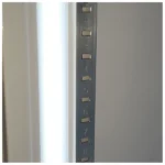 Schmick Upright Quiet Running Black Glass Door Bar Fridge HUS-SC372B
