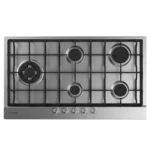 Omega OCG95XCOM 90cm Stainless Steel 5 Burner Gas Cooktop