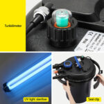 Giantz Aquarium Filter Fish Tank External Canister Water Pump 10000L/H AQUA-UVF-10000-N