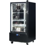 Schmick Short Upright Heated Glass Door Bar Fridge SK220R-B-HD