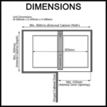Slate Show Hand Magic Corner II Pull Out Kitchen Storage ELITEMC2-S-4469