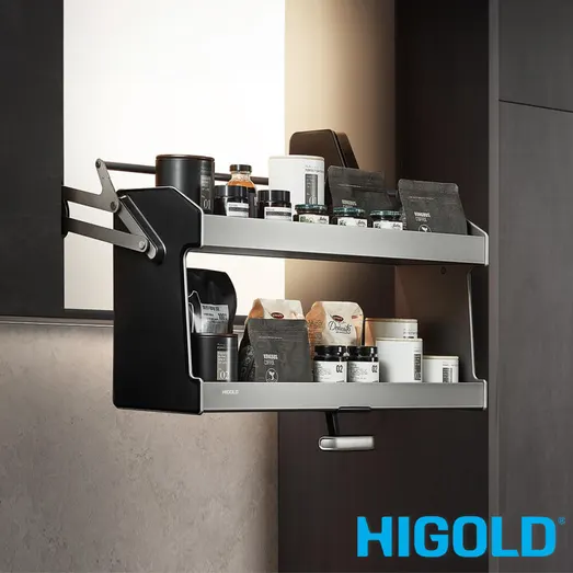 Higold Shearer Nebula Pull Down Overhead Cabinet Storage HG-401281-2344