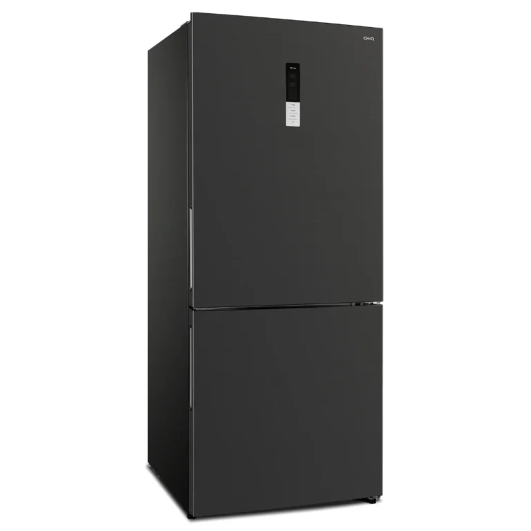 CHiQ 396L Bottom Mount Refrigerator Black CBM395NBS6E
