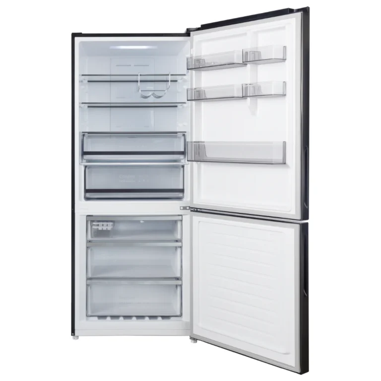 CHiQ 396L Bottom Mount Refrigerator Black CBM395NBS6E