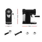 Devanti 20 Bar Coffee Machine Espresso Cafe Maker Black CM-01-BK