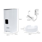 PaWz 9L Auto Pet Feeder Automatic Camera PT1043-9L-WH