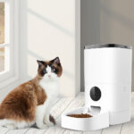 PaWz 6L Auto Pet Feeder Automatic Camera PT1098-6L-WH