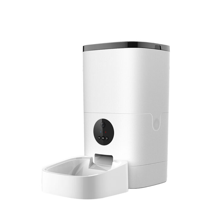 PaWz 6L Auto Pet Feeder Automatic Camera PT1098-6L-WH