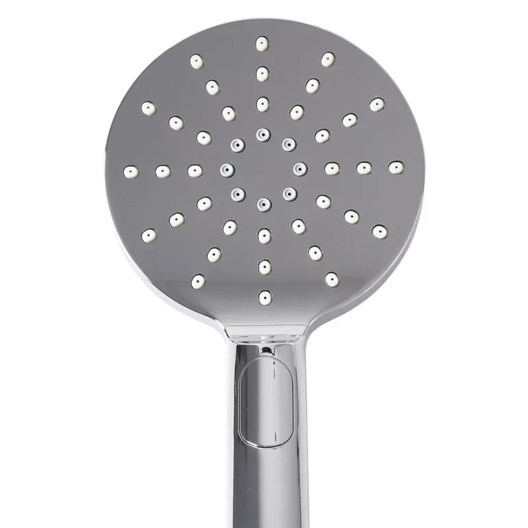 Shower Head High Pressure Set Rain Round Silver BS0110-SL