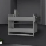 Nero Pull Down 2-Tier Wall Cabinet Unit - for a 600mm Cupboard ELITEPD-N600-1411