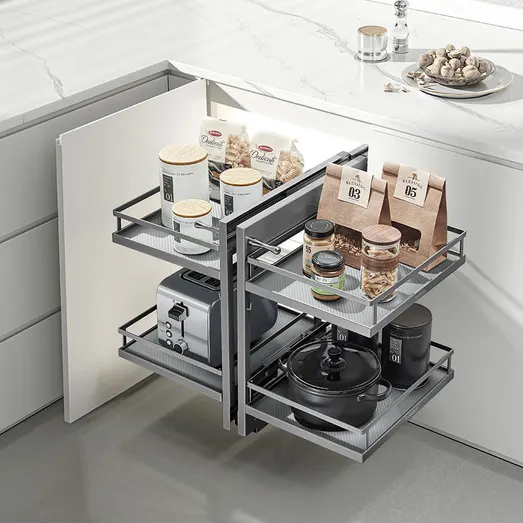 Diamond PRO Show Hand Magic Corner II Pull Out Kitchen Storage HGMC2-DR-CFG