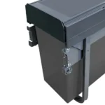 Domestique PLUS 34L Single Slide Out Concealed Waste Bin EL-300-1-4455-D