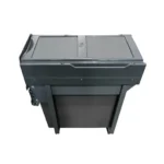 Domestique PLUS 34L Single Slide Out Concealed Waste Bin EL-300-1-4455-D