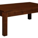 Amsterdam Solid Mahogany Timber Coffee Table (Light Pecan) V199-CT000TAM
