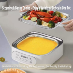 Hoper Layer Multifunctional Three-layer Stainless Steel Steamer AU Model V940-HG-179-01