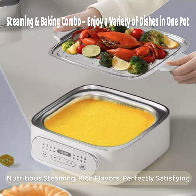 Hoper Layer Multifunctional Three-layer Stainless Steel Steamer AU Model V940-HG-179-01