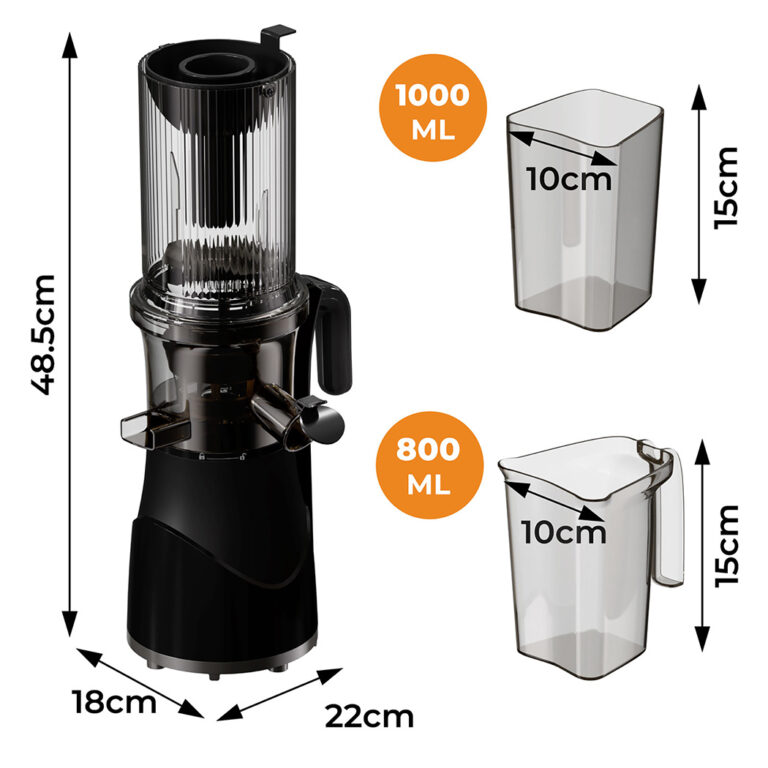 Spector Juicer Cold Press Vegetable Fruit Juice AP0042-BK