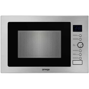 Omega OMW34X 34L Stainless Steel Built-In Microwave with Grill