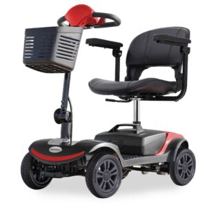EQUIPMED Electric Mobility Scooter Portable Folding for Elderly Older Adult SmartRider V219-EQMOHC06A