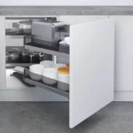 Galley 900mm Magic Corner Pull Out Kitchen Storage ELITEMC-GLFT-1147