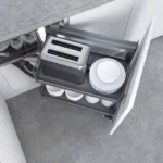 Galley 900mm Magic Corner Pull Out Kitchen Storage ELITEMC-GLFT-1147