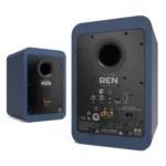 Kanto REN 200W Powered Bookshelf Speakers with Bluetooth Matte Blue KO-RENMU-I