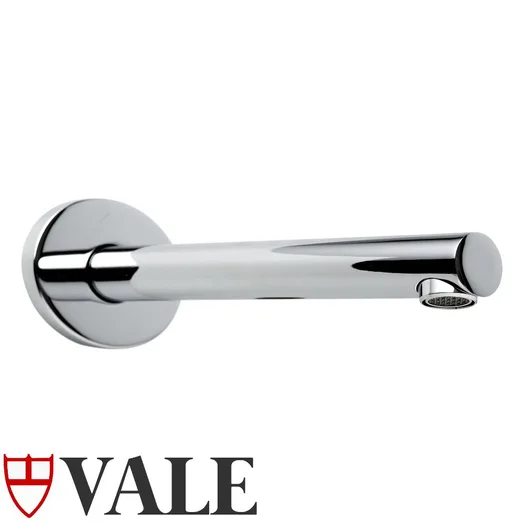 Molla Round Bath Spout with Oval Plate - Wall Mounted - Luxury Chrome RSEEO5BSB0026