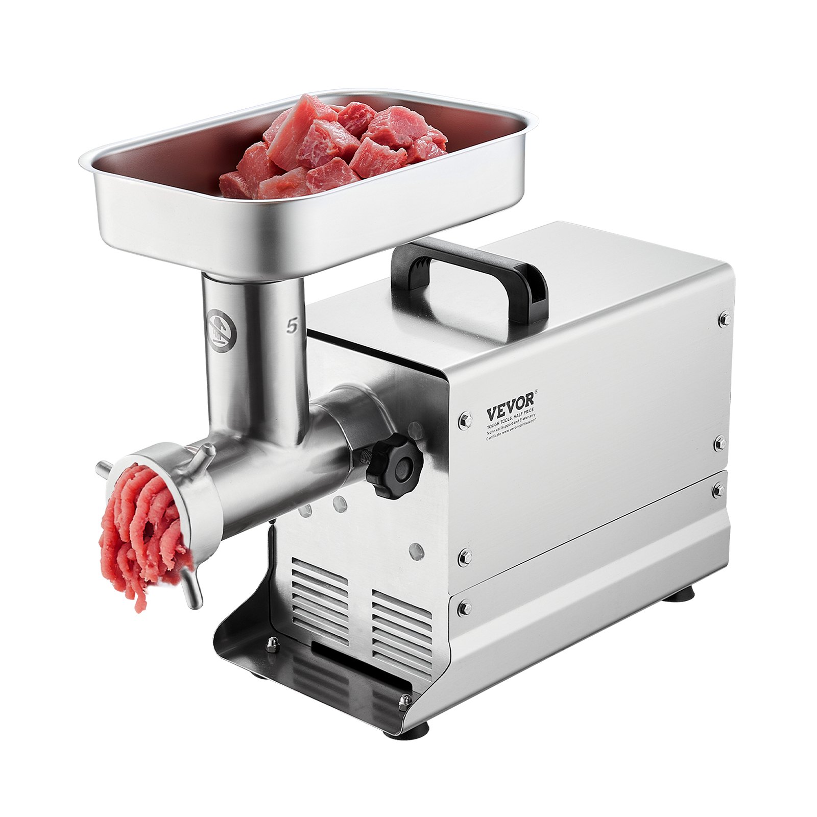 VEVOR Commercial Electric Meat Grinder 5 Lbs/Min Sausage Stuffer Maker SYTMDDJRJSYSYQFR9V3