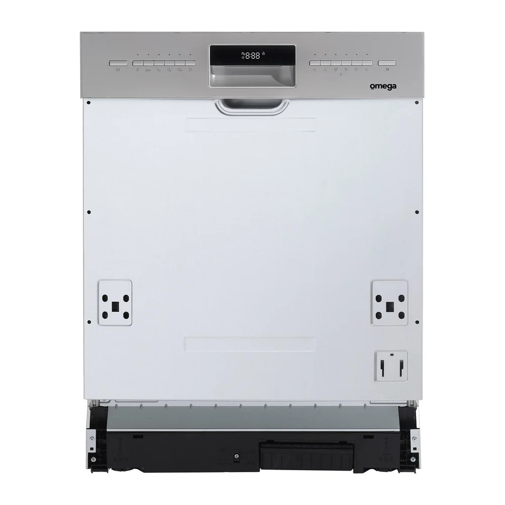 Omega 60cm Semi Integrated Dishwasher ODWIS6015X